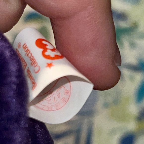 Retired Ty Beanie Babies Princess Bear - Picture 7 of 13